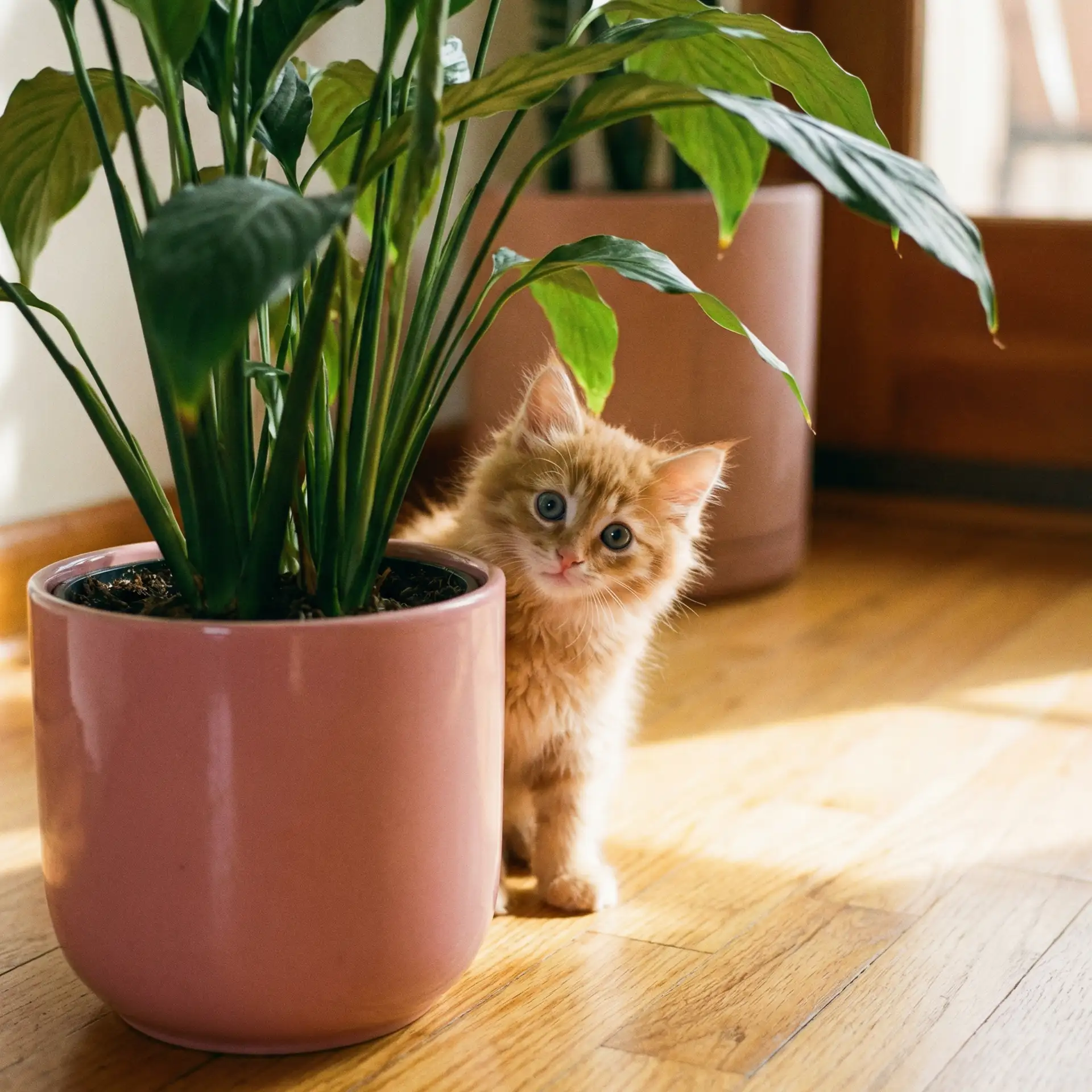 小猫从花盆后探头 - 一二三四在线观看免费中文视频